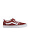 Vans Ανδρικά Sneakers Burgundy / White