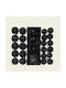 Hanging Ornament Tree Black Set 40pcs