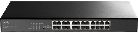 Cudy CD-GS1024L Unmanaged Switch με 24 Θύρες Gigabit (1Gbps) Ethernet