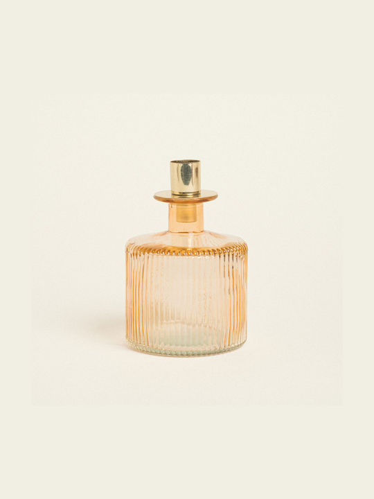Candle Holder Base 14 X 9 Cm Salmon Beauty Home