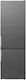 Finlux Ψυγειοκαταψύκτης 270lt Total NoFrost Υ180xΠ54xΒ59.5εκ. Inox FXCA 28902NS NFE