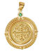 Dio Jewellery Lab Charm Talisman Konstantin aus Vergoldetem Silber