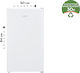 Wellio Mini Bar 81lt Υ84xΠ50xΒ48εκ. Λευκό DF1-12N-5