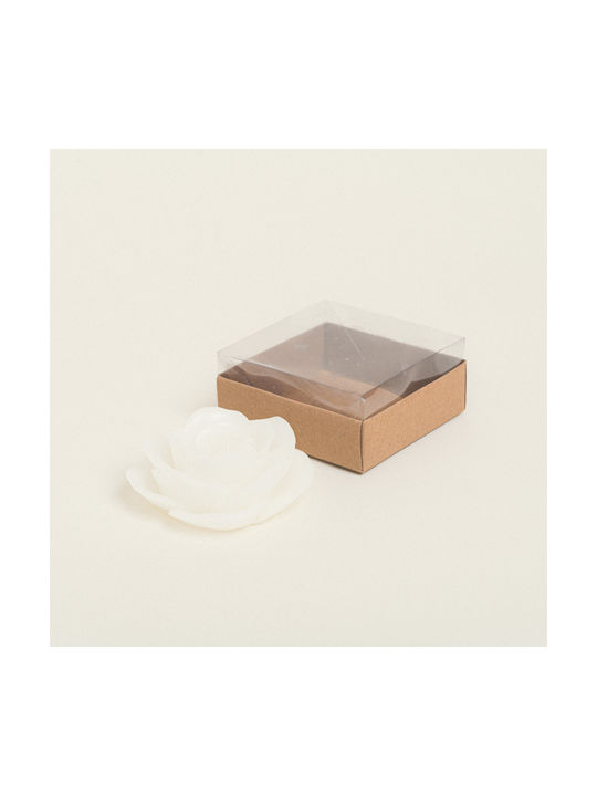 Κερι Τριανταφυλλο Κουτακι 9 X 9 Cm Beauty Home