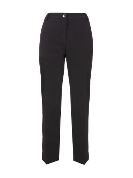 Marella Women's Fabric Trousers Black