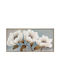 Πίνακας Καμβά 152x72x5cm Λουλούδια Forhome 907786 Home