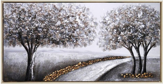 Πίνακας Καμβά 122x62x5cm Λουλούδια Forhome 907789 Home