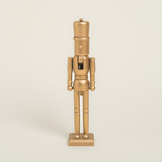 Beauty Home Nutcracker de Crăciun Lemn Auriu