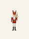 Beauty Home Nutcracker de Crăciun din Metal