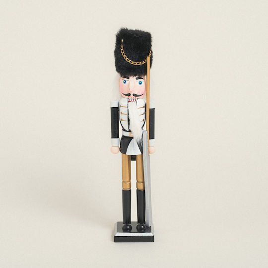 Beauty Home Nutcracker de Crăciun Lemn Negru