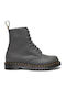 1461 Leder Damen Kampfstiefel Schwarz
