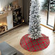 Christmas Tree Skirt Red D90cm.