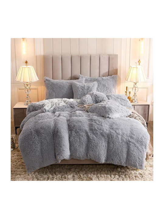 Saray Home Κουβερτοπάπλωμα Σετ Υπέρδιπλο 220x240εκ. 220 3τμχ 300 GSM