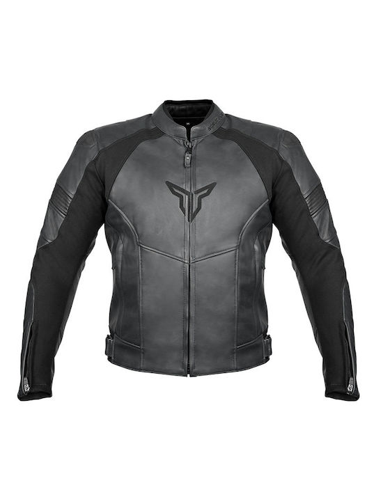 Nordcode Racer Oversize Мъжко Мотоциклетно яке Кожено Черен