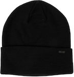 4F Beanie Ανδρικός Σκούφος Πλεκτός σε Μαύρο χρώμα