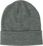 4F Beanie Ανδρικός Σκούφος Πλεκτός σε Γκρι χρώμα