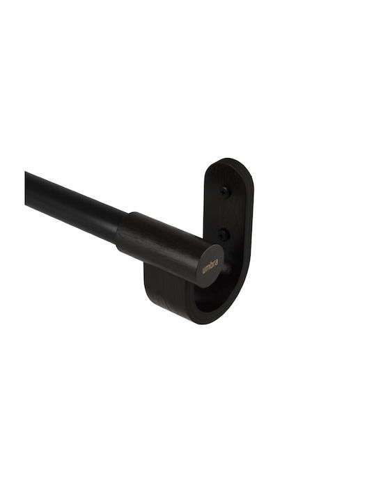 Umbra Extendable Metallic Curtain Pole Bellwood Single Φ38mm 107-305cm Metallic