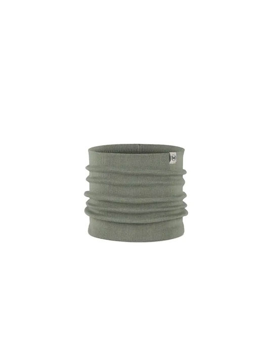Buff Knitted Sporthalsband Grün