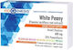 Viogenesis White Peony 600mg Supplement for Immune System Support 30 Vegetable Capsules