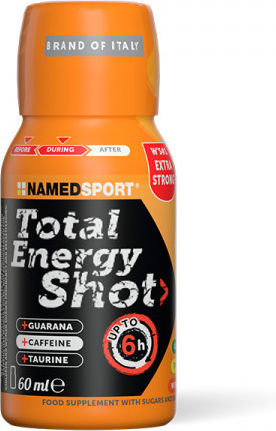 Named Sport Total Energy Shot Ειδικό Συμπλήρωμα Διατροφής 60ml Πορτοκάλι