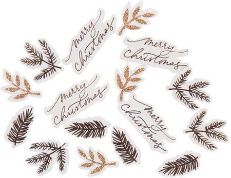 Beauty Home Merry Christmas Χριστουγεννιάτικο Κομφετί 100τμχ