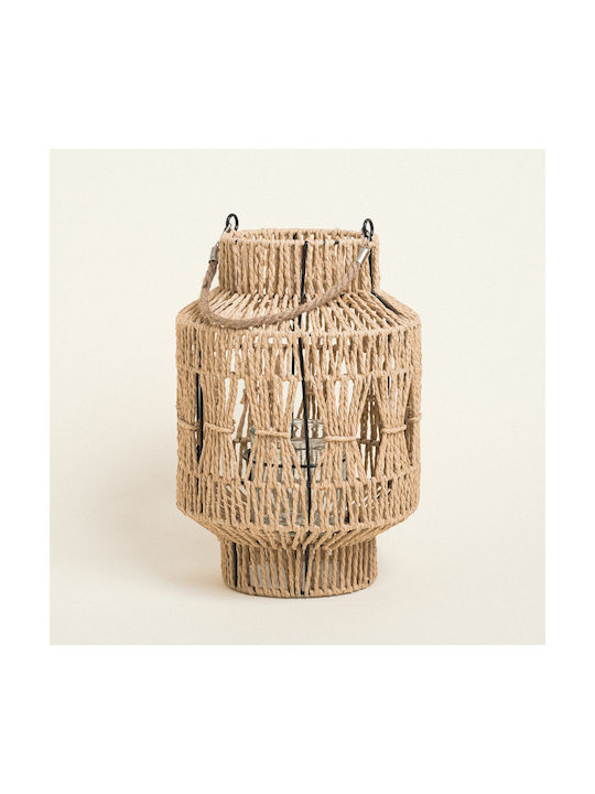 Φαναρι Χειροποιητο Κορδονι 36 X 24 Cm Beauty Home