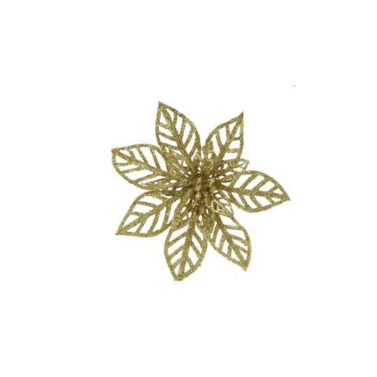 Kaemingk Christmas Decorative Flower 13cm 2pcs