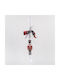 Hanging Charm Nutcracker Red Beauty Home