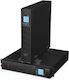 Eurocase EA610RT UPS Line-Interactive 1000VA 800W with 3 Power Plugs