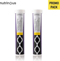 Nutrinous Βιταμίνη C & Ψευδάργυρος Βιταμίνη 1000mg 2 x 20 αναβράζοντα δισκία Nutrinous Βιταμίνη C & Ψευδάργυρος Βιταμίνη 1000mg 2 x 20 αναβράζοντα δισκία