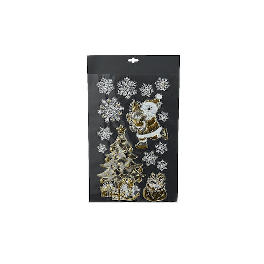 Kaemingk Christmas for Window with Design Άγιου Βασίλη , Δέντρου and Νιφάδων