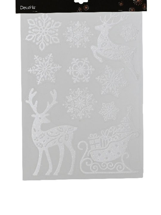 Kaemingk Christmas for Window with Design Νιφάδων