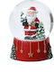Christmas Snowball with Santa Claus 8x8x10.2cm