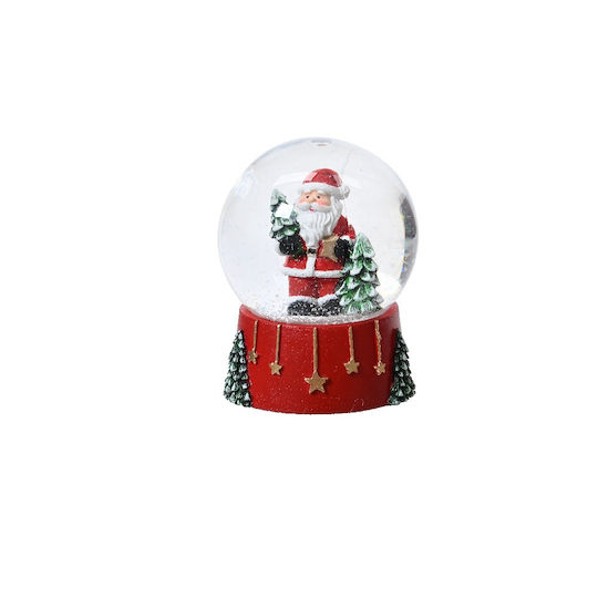 Christmas Snowball with Santa Claus 8x8x10.2cm