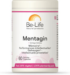 Be-Life Mentagin & Ginkgo Biloba 60 κάψουλες