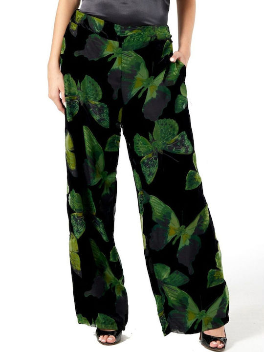 Femei Din material textil Pantaloni cu elastic Verde