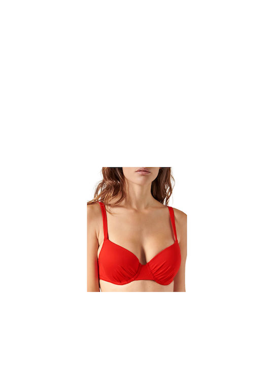 Blu4u Bikini Bra Red