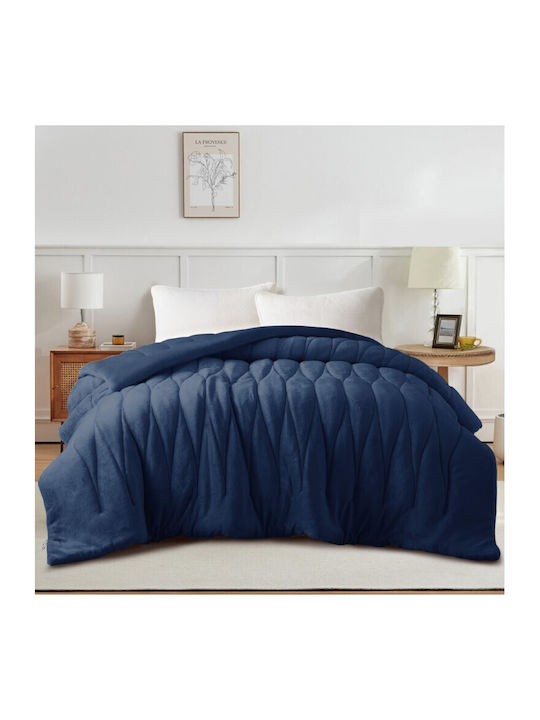 Liolios Home Duvet Queen 220x240cm Doha Navy 35...