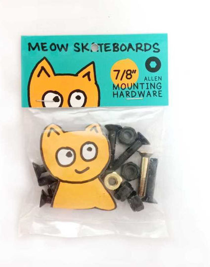 Meow Screws & Nuts Skateboard