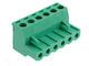 Pcb 6 Pins Θηλυκή P5.08 6 Pin Κλέμα Ζευγαρωτή 1τμχ