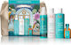 Moroccanoil Holiday Frizz Грижа За Косата Изглаждане За Непокорна Коса С Шампоан Балсам И Спрей 4 Бройки