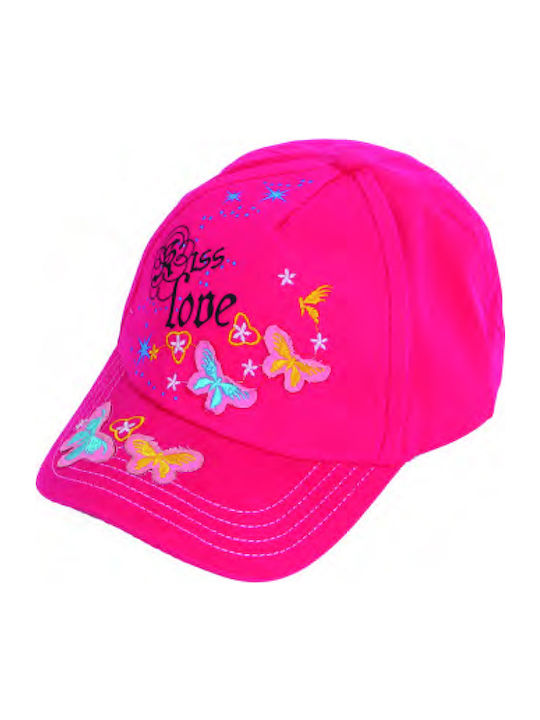 Pg Accessories Kinderhut Jockey Stoff Rosa