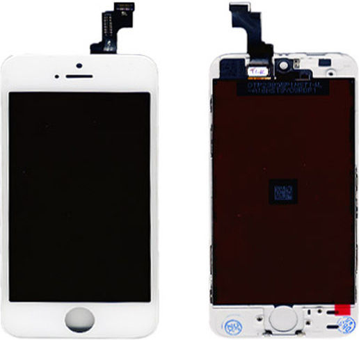 Οθόνη Grade A mit Touch-Mechanismus für iPhone SE (Weiß)