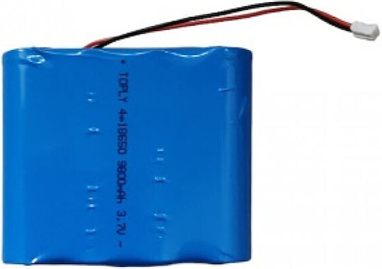 Μπαταρία Λιθίου 4τμχ 4x18650 9800mah 3,7v 18610-10