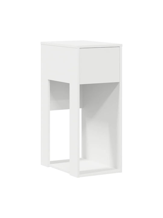 Office Storage Chipboard Cabinet White L30xW44xH74cm