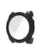 Husă Din Plastic Cu Geam Culoare Neagră Pentru Garmin Fenix 8 (43mm)