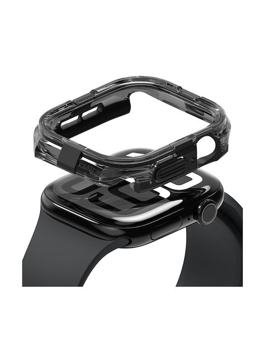 Ringke Fusion Bumper Silicone Case in Black color for Apple Watch 10 (46 mm)