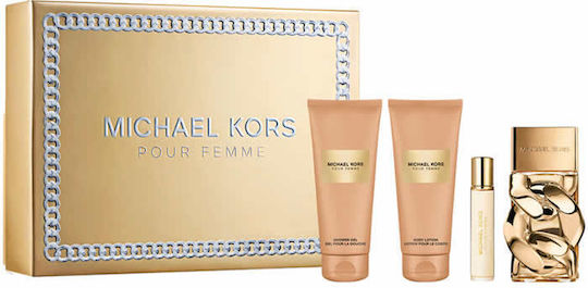 Michael Kors Pour Femme Women's Set with Eau de Parfum 4pcs