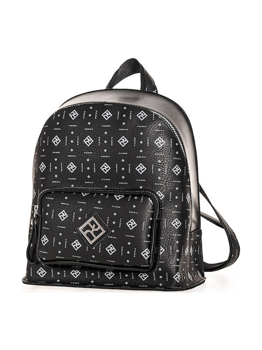 Monogram Damentasche Rucksack Schwarz