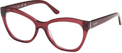 Guess Guess Damen Acetat Katzenauge Brillengest...